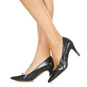 Marc Jacobs Daryl Bow Pointed Toe Pump Black